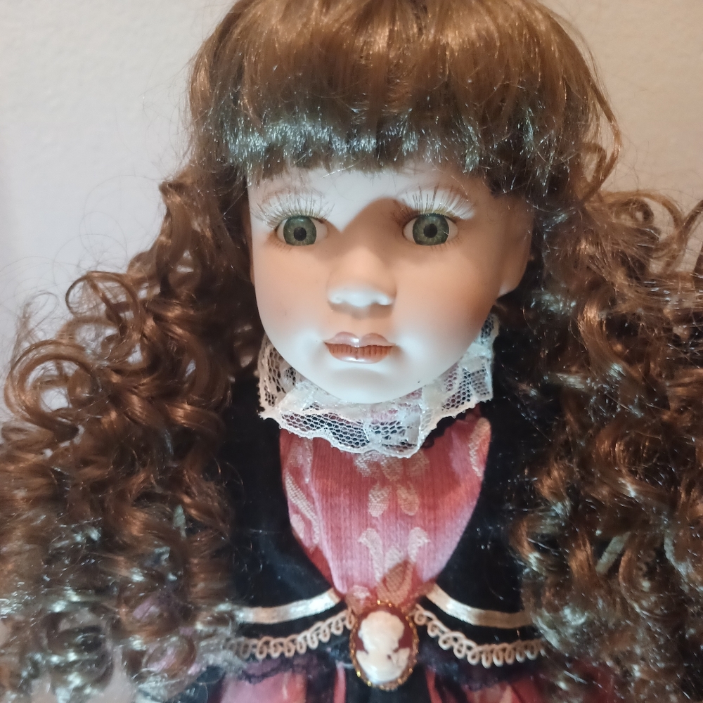Vintage Real Haunted Porcelain Doll Vessel  Dead Child ACTIVE SPIRIT Psychic